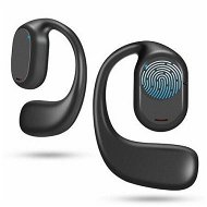 Detailed information about the product Open Ear Headphones,Air Conduction Headphones Bluetooth 5.3 Touch Control Wireless Earbuds,Up to 16 Hours Playtime Earphones with Dual 16.2mm Dynamic Drivers Deep Bass (Black)