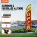 Open Flags for Business Advertising Flags for Outside Banner Flag and Pole. Available at Crazy Sales for $169.95