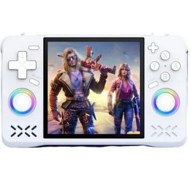 Open Source Retro Game Linux Console 64GB 8000+Games 30+ Emulators Portable PSP MINI N64 Fast Cooling Christmas Birthday Gift COL White