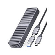 Detailed information about the product ORICO Aluminum M.2 NVMe SSD Enclosure To USB-C USB 3.2 Or 3.1 Gen 2 External Adapter 10Gbps.