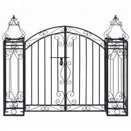 Detailed information about the product Ornamental Garden Gate Wrought Iron 122x20.5x100 Cm.