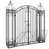 Detailed information about the product Ornamental Garden Gate Wrought Iron 122x20.5x134 Cm.