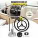 Outboard Steering System 13' Outboard Rotary Steering System 13 Feet Boat Steering Cable with 13 Wheel Durable Marine Steering System. Available at Crazy Sales for $269.95