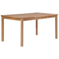 Detailed information about the product Outdoor Dining Table 150x90x77 Cm Solid Teak Wood