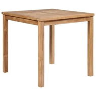 Detailed information about the product Outdoor Dining Table 80x80x77 cm Solid Teak Wood