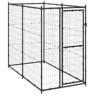 Detailed information about the product Outdoor Dog Kennel Steel 110x220x180 Cm