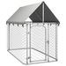 Outdoor Dog Kennel with Roof 200x100x150 cm. Available at Crazy Sales for $149.95