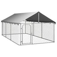 Detailed information about the product Outdoor Dog Kennel with Roof 400x200x150 cm