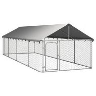 Detailed information about the product Outdoor Dog Kennel with Roof 600x200x150 cm