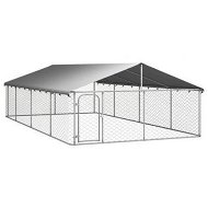 Detailed information about the product Outdoor Dog Kennel with Roof 600x300x150 cm