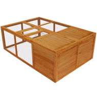 Detailed information about the product Outdoor Foldable Wooden Animal Cage