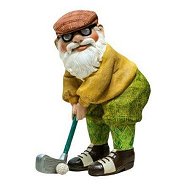Detailed information about the product Outdoor Gnome Ornaments Golf Dwarf Resin Garden Decorations Crafts