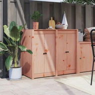 Detailed information about the product Outdoor Kitchen Cabinet Solid Wood Douglas