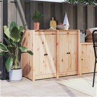 Detailed information about the product Outdoor Kitchen Doors 2 pcs 50x9x82 cm Solid Wood Pine