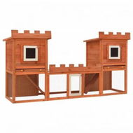 Detailed information about the product Outdoor Large Rabbit Hutch House Pet Cage Double House