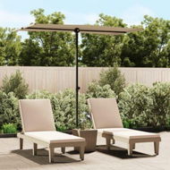 Detailed information about the product Outdoor Parasol With Aluminium Pole 180x110 Cm Taupe