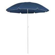 Detailed information about the product Outdoor Parasol with Steel Pole Blue 180 cm