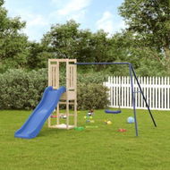 Detailed information about the product Outdoor Playset Solid Wood Pine