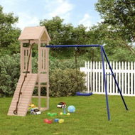 Detailed information about the product Outdoor Playset Solid Wood Pine