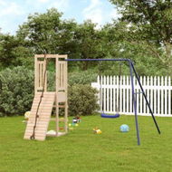 Detailed information about the product Outdoor Playset Solid Wood Pine