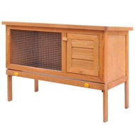 Detailed information about the product Outdoor Rabbit Hutch 1 Layer Wood