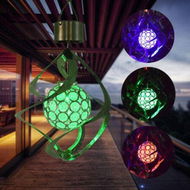 Detailed information about the product Outdoor Solar Led Wind Chime Light Colorful Color Changing Wind Chime Garden Light Rainproof