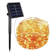 Detailed information about the product Outdoor Solar String Lights 66ft 200 LED Solar Powered Fairy Lights (Warm White)