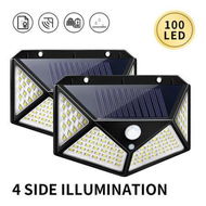 Detailed information about the product Outdoor Solar Wall Pack Wall Lights | Wireless Waterproof Wall Lamp (2 Pack)