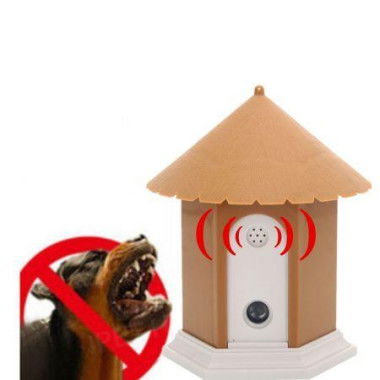 Outdoor Ultrasonic BARK Control Brown