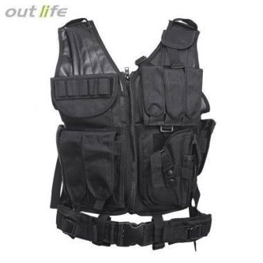 Outlife Outdoor Hunting Military Tactical Paintball Molle Vest