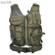 Detailed information about the product Outlife Outdoor Hunting Military Tactical Paintball Molle Vest