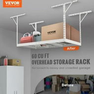 Detailed information about the product Overhead Adjustable Garage Storage Rack 36x72in Ceiling Rack 550lbs White