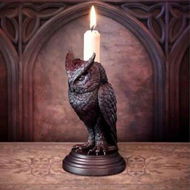 Detailed information about the product Owl Candle Stick Holder, Halloween Candlestick Decoration for Home Garden (Owl)