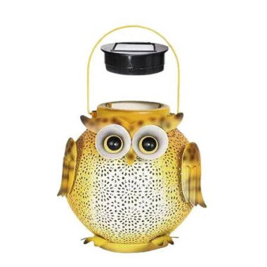 Owl Solar Light Outdoor Waterproof Garden Atmosphere Lantern