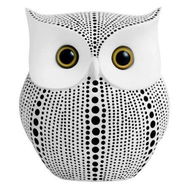 Detailed information about the product Owl Statue For Home Decor Accents Living Room Office Bedroom House Dorm Bar Gifts For Owl Lovers (White)