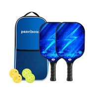 Detailed information about the product Paddles Set of 2, Lightweight Pickleball Rackets with Pickleball Carrying Bag, Pickleball Gifts for Beginners and Pros