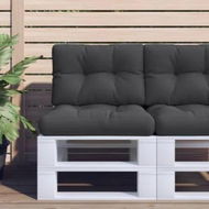 Detailed information about the product Pallet Cushion Black 50x40x12 cm Fabric