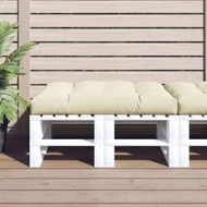 Detailed information about the product Pallet Cushion Cream 120x80x12 cm Fabric