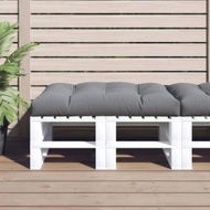 Detailed information about the product Pallet Cushion Grey 120x80x12 cm Fabric