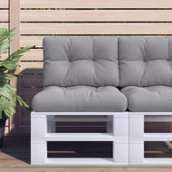 Detailed information about the product Pallet Cushion Grey 60x40x10 Cm Fabric