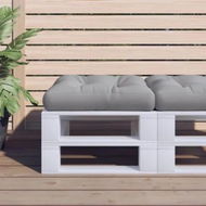 Detailed information about the product Pallet Cushion Grey 60x60x12 cm Fabric