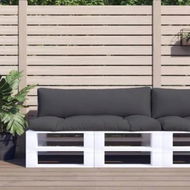 Detailed information about the product Pallet Cushions 2 pcs Anthracite Fabric