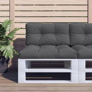 Detailed information about the product Pallet Cushions 2 pcs Anthracite Fabric