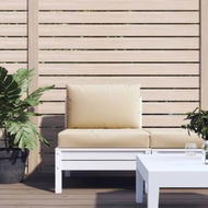 Detailed information about the product Pallet Cushions 2 pcs Beige Oxford Fabric