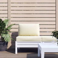 Detailed information about the product Pallet Cushions 2 pcs Cream White Oxford Fabric