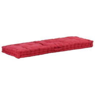 Detailed information about the product Pallet Floor Cushion Cotton 120x40x7 cm Burgundy