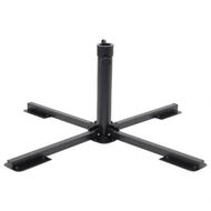 Detailed information about the product Parasol Base Foldable for Ã˜38/48 mm Pole Glossy Black Steel