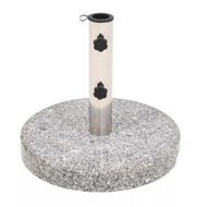 Detailed information about the product Parasol Base Granite Round 22 Kg