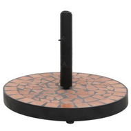 Detailed information about the product Parasol Base Terracotta Round 12 Kg