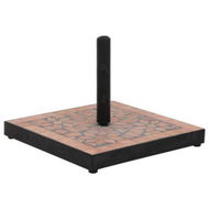 Detailed information about the product Parasol Base Terracotta Square 12 Kg